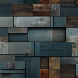 Metallix Mosaic Wall Art