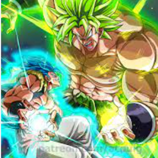 Broly vs Gogeta