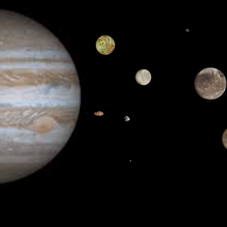 Jupiter and moons