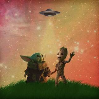 grogu and groot