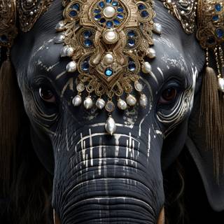 Mystic Pachyderm Mandala