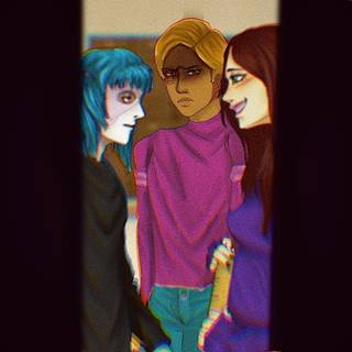 Sally face x travis phelps HD wallpaper