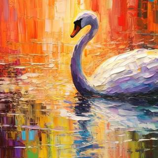 Graceful Majesty in Colors