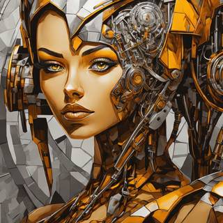 Cogsworths Daughter A Steampunk Cubism Creation