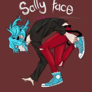 Sally face wallpaper 