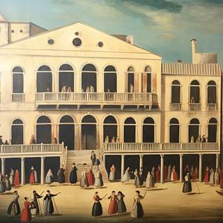 Serene Italian Countryside in Oils