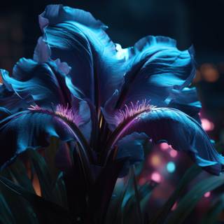 Neon Flower Dreams