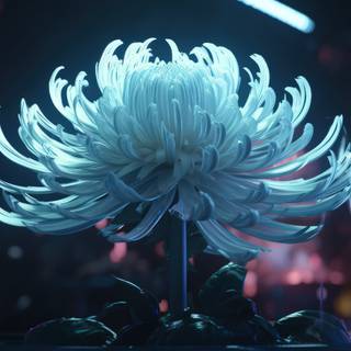 Neon Flower Dreams