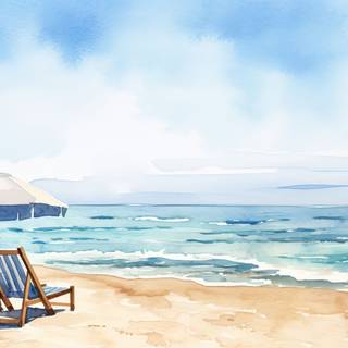 Serene Italian Shoreline at Dusk