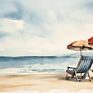 Serene Italian Shoreline at Dusk