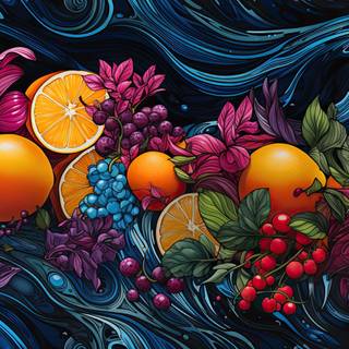 A Twist of Colors and Splashes