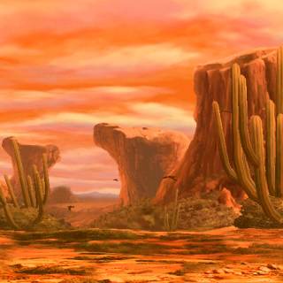 Marvel vs Capcom 2 - Desert