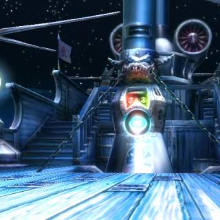 Marvel vs Capcom 2 - Airship (Night)