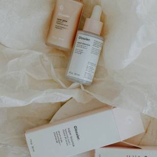 #Preppy & Aesthetic Glossier Skincare:)