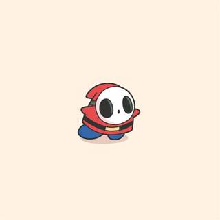 Shy guy