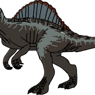 Spino the Spinosaurus Jurassic World render 1