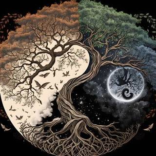 tree of life yin yang