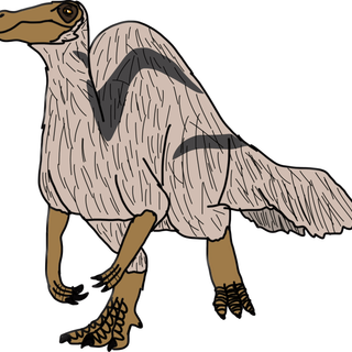 Boris the Deinocheirus render 1