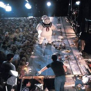 Ghostbusters behind the scene