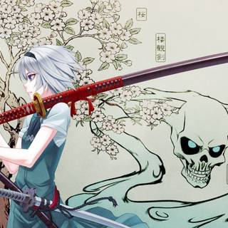 Japanese Samurai Girl Anime Wallpapers