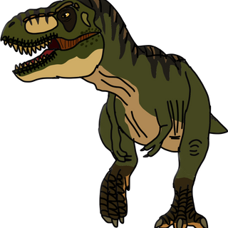 Buck the Tyrannosaurus rex lost world Jurassic Park render 1