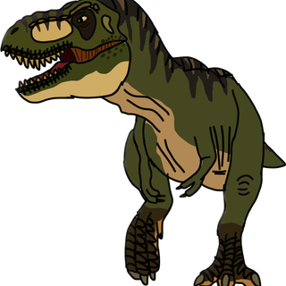 Buck the Tyrannosaurus rex lost world Jurassic Park render 1