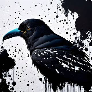 Ink crow 