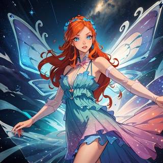 Aesthetic cute fairy