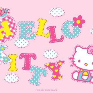 Colorful & Cute Hello Kitty Wallpaper