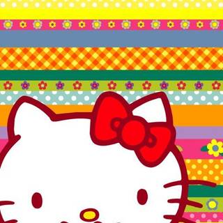 Colorful Hello Kitty Phone Wallpaper