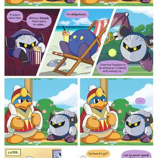 Meta Knight and King Dedede