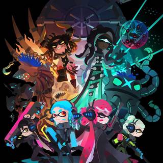 Splatoon Inkling vs Octoling