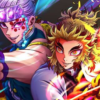 Kyojuro Rengoku and Tengen Uzui