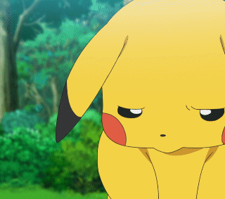 sad pikachu