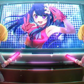 Oshi No Ko TV Desktop Wallpaper