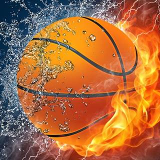 Fire Hot Basket Ball