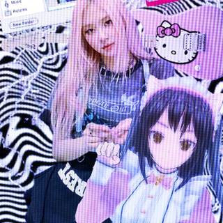 Cybercore Kpop Phone Wallpaper