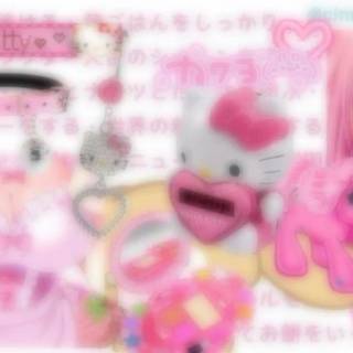 Cute "Cyber" core Desktop Wallpaper