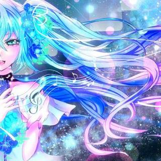 Hatsune Miku Desktop Wallpaper