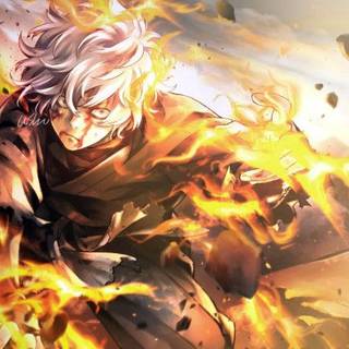 Gabimaru at Battle Desktop Wallpaper