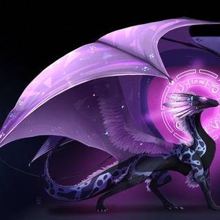 purple UHD dragon