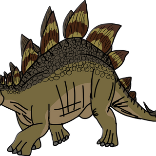 Jurassic World stegosaurus v2 render 1