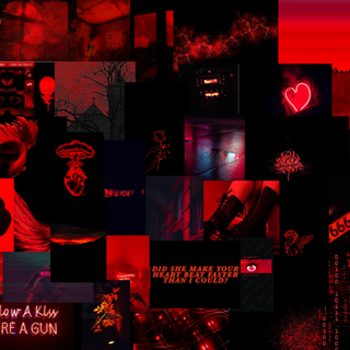 red aesthetic