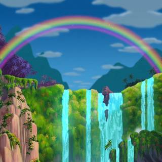 Peter Pan Waterfall