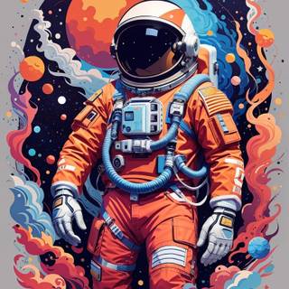 Astronaut art 2