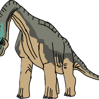 Brachiosaurus Jurassic world render 1