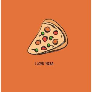 I love Pizza Wallpaper