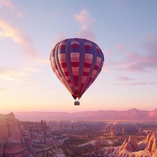 Majestic Sunset Flight over Cappadocia