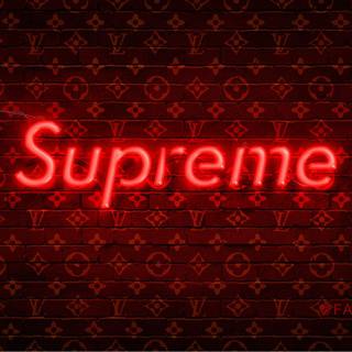Supreme Louis Vuitton Desktop (glow)