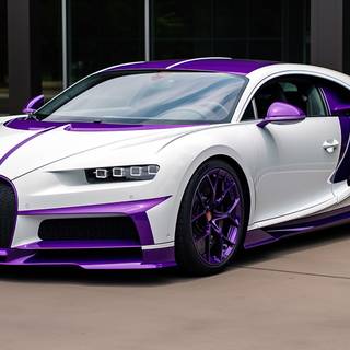 Purple Bugatti